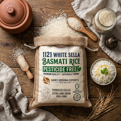1121 White Sella Pesticide Free Rice