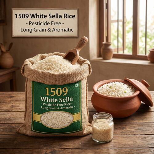 1509 White Sella Pesticide Free Rice