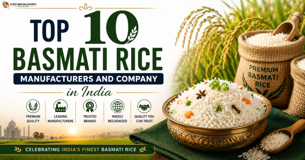 Top 10 Basmati Rice Manufacturers in india