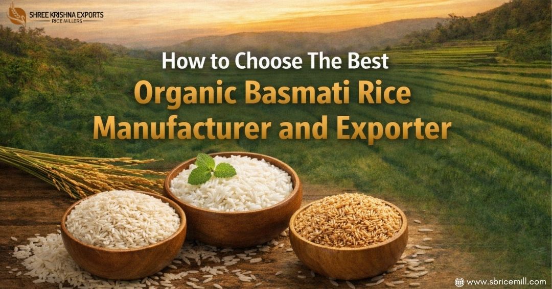 How to Choose the Best Organic Basmati Rice Manufacturer and Exporter