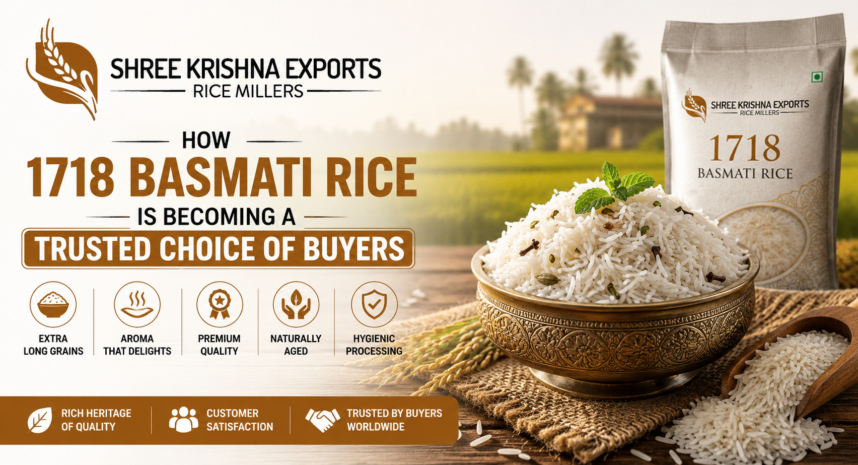 1718 Steam Basmati Rice