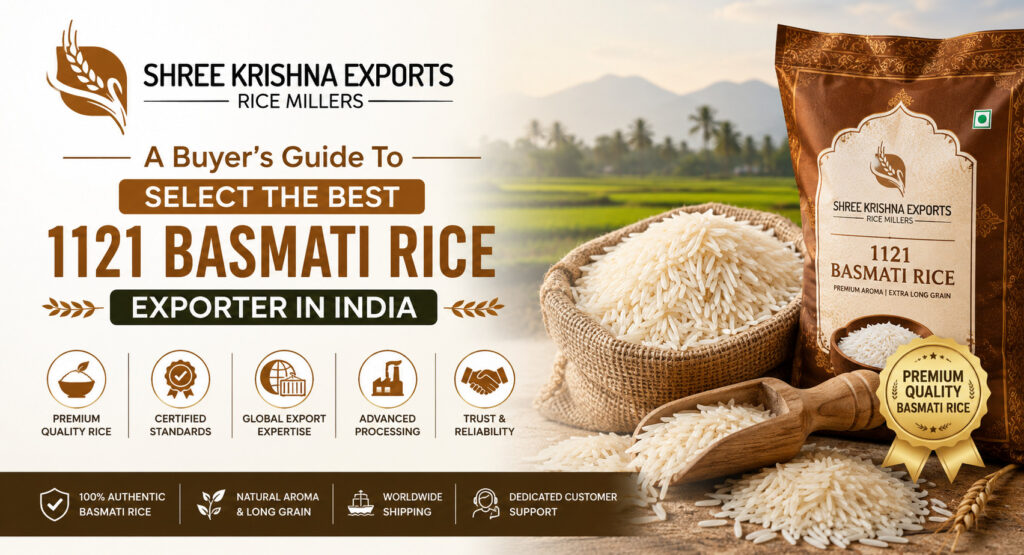 Best 1121 Basmati Rice Exporter in India