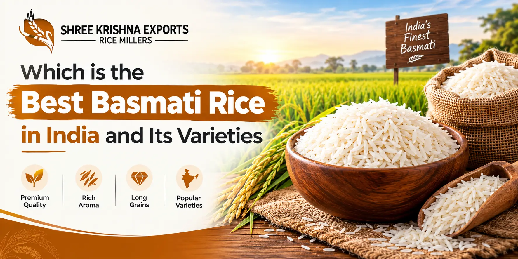 Which is the Best Basmati Rice in India and Its Varieties